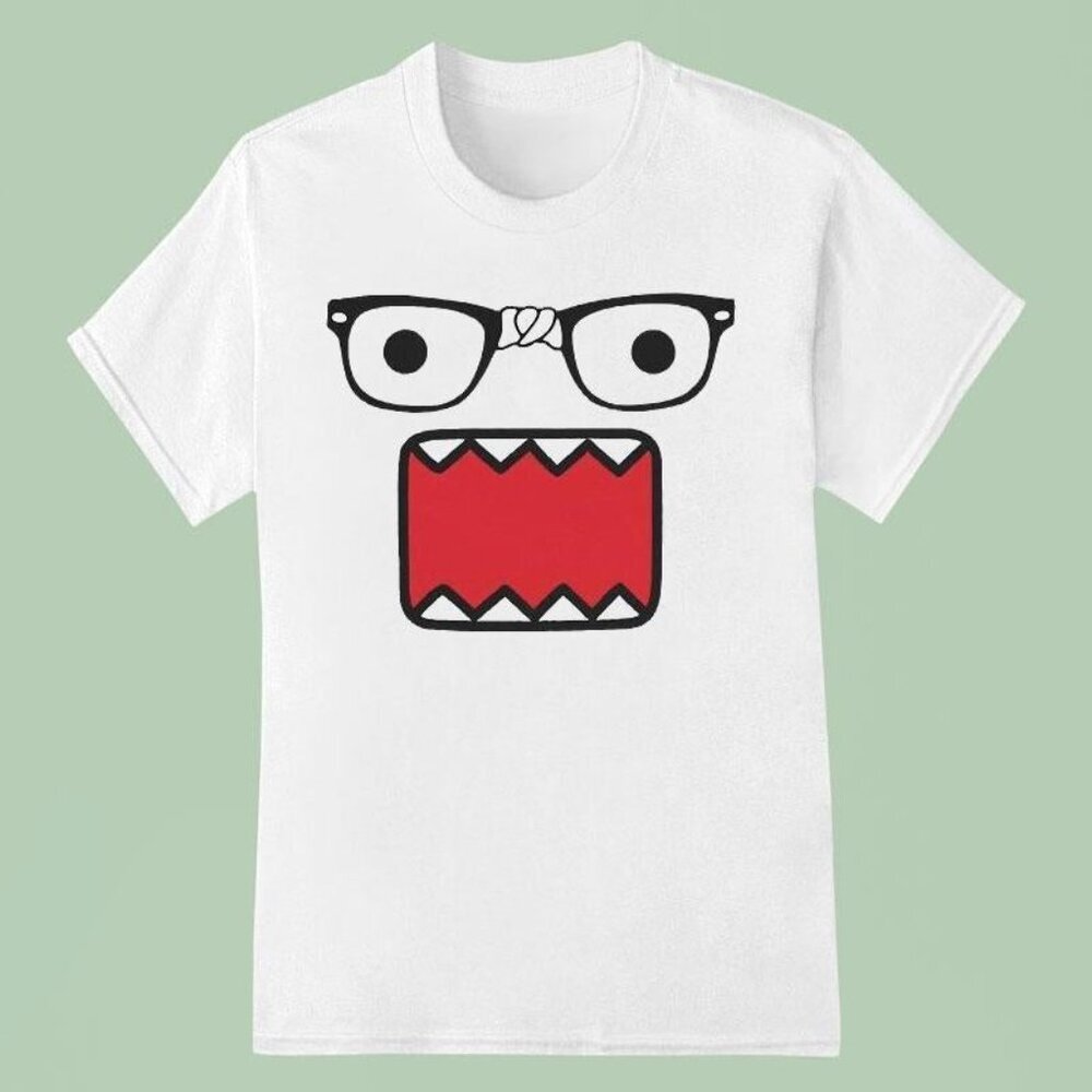 Domokun Nerd Glasses Retro Unisex T Shirt 73